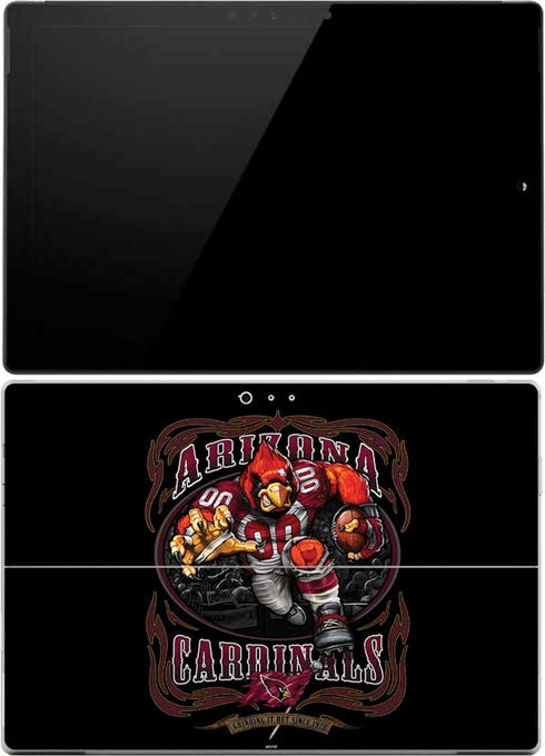 Liquid Blue NFL Arizona Cardinals Running Back Surface Pro (2017) Skin